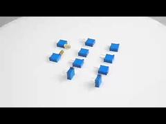 3296W-B 0.5w নিয়মিত প্রতিরোধের বাঁকা পিন সেরমেট ট্রিমার পটেনসিওমিটার