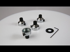 15 ঘূর্ণন ডিজিটাল ডায়াল পটেনটিওমিটার ভলিউম বোতাম জন্য Wirewound পটেনটিওমিটার H-23-6A