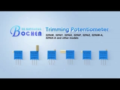 3296W 0.5W সামঞ্জস্যযোগ্য প্রতিরোধের সার্মেট ট্রিমার পটেনটিওমিটার