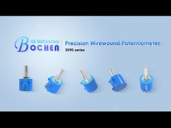 3590S-2-103L 10k ওহমস মাল্টিটার্ন ওয়্যারওন্ড পটেনটিওমিটার ODM বাল্ক ইন