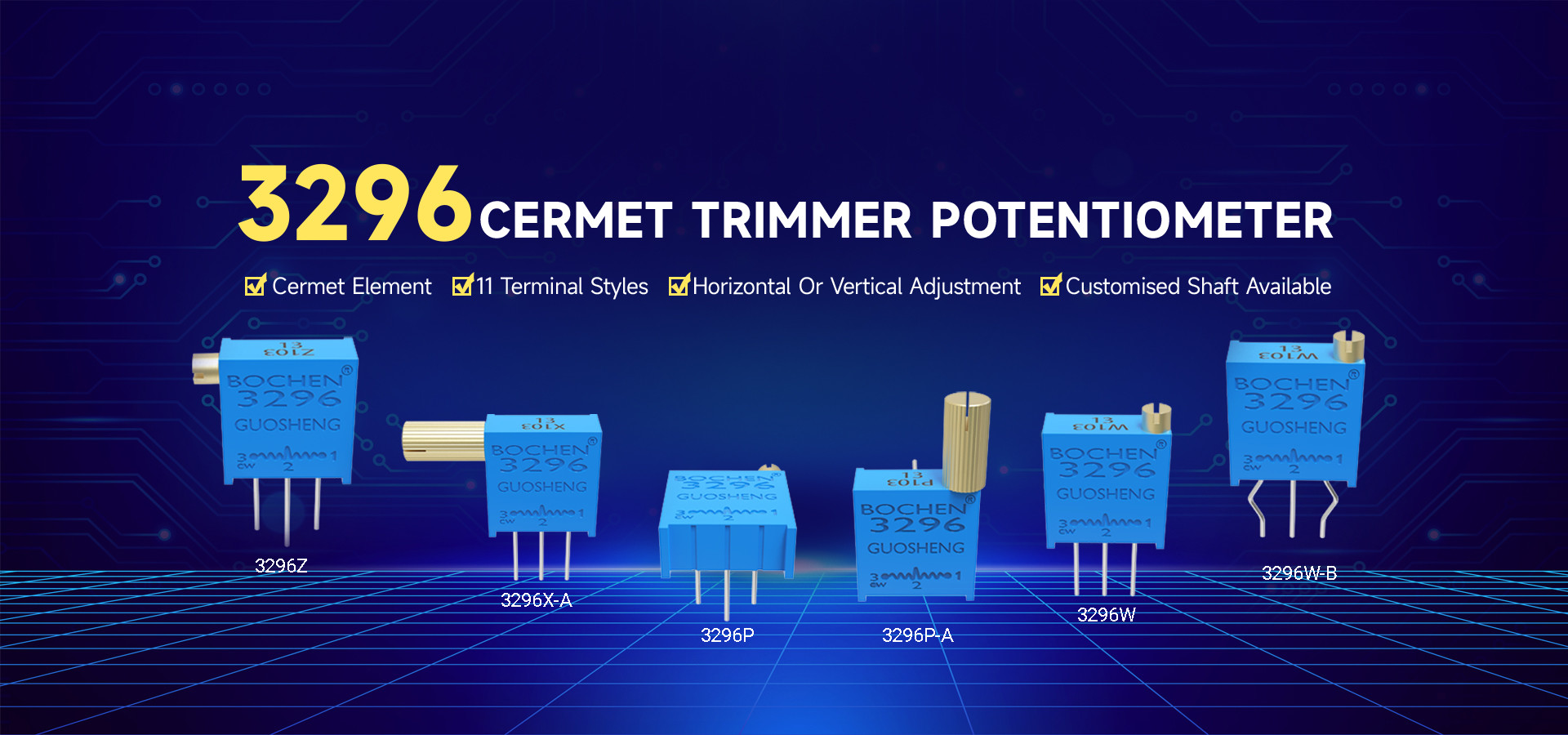 গুণ তিরস্কারকারী potentiometer কারখানা