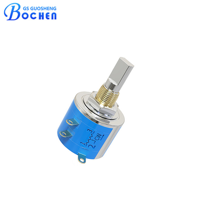 যথার্থতা 10k ওয়্যার ঘা Potentiometer মাল্টি টার্ন পট WXD10 2w 10k ওহম 10 টার্ন