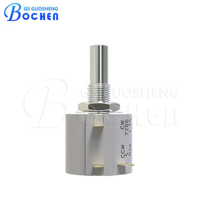 প্যানেল মাউন্ট যথার্থতা Multiturn Wirewound Potentiometer 7286